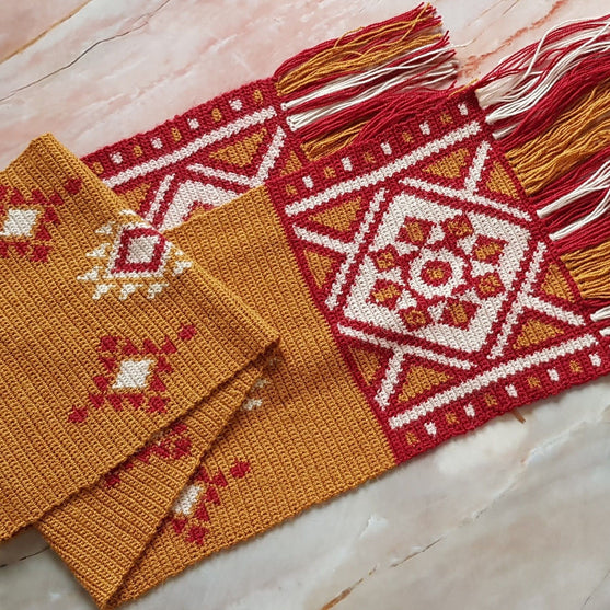 Desert Ruby - Scarf
3