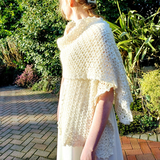 Ava - Bridal Shawl
3