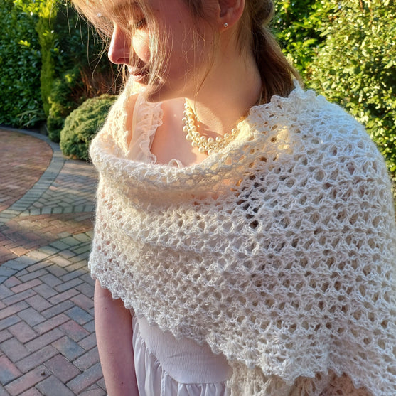 Ava - Bridal Shawl
1