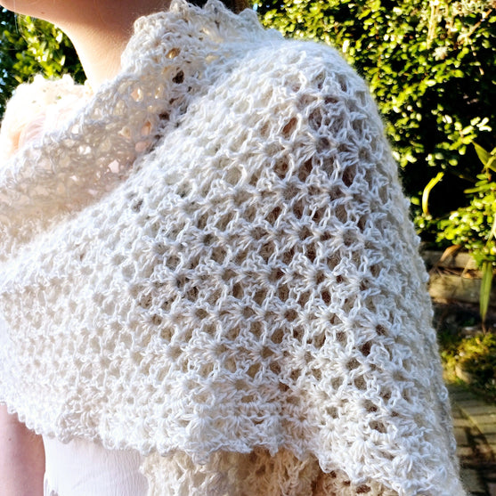 Ava - Bridal Shawl
2