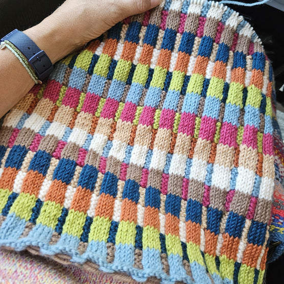 Farverig Konfekt – Pillow
4