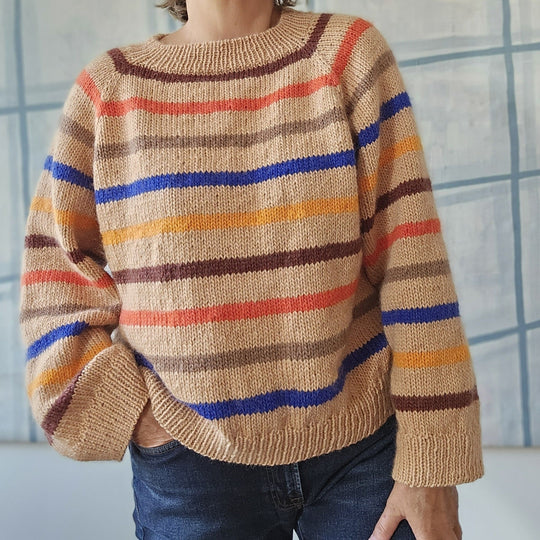 Vandrette Linjer – Sweater
