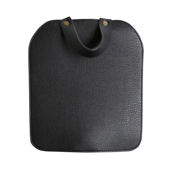Bag Flap w/Magnetic Button - Black/Bronze - Go Handmade
1