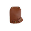 Bag Flap w/Magnetic Button - Brown/Bronze - Go Handmade
4