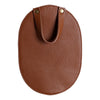 Bag Flap for Metal Lock - Brown/Bronze - Go Handmade
1
