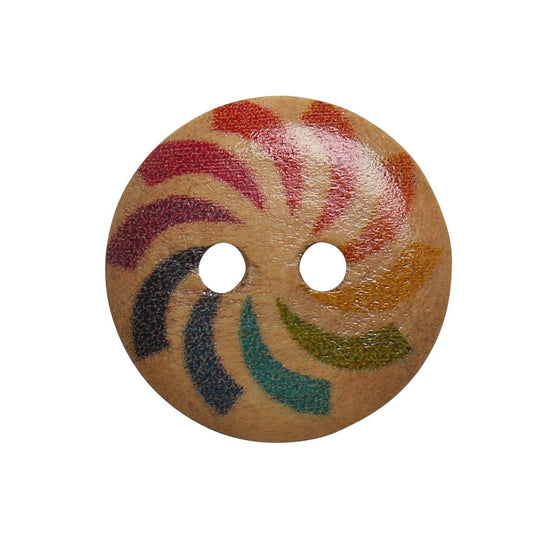 Rainbow Buttons - 15 mm - Go Handmade
3