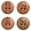Animal buttons - 17 mm - Go Handmade
1