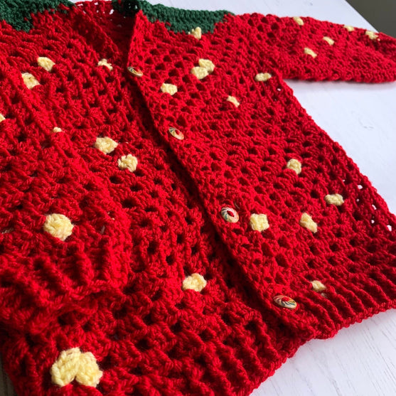 Strawberry - Children’s Cardigan
2