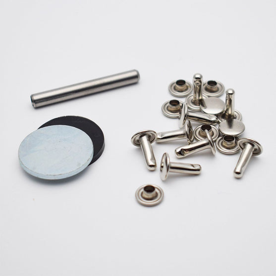 Tubular Rivets (6 - 9 mm) - Silver - Prym
3