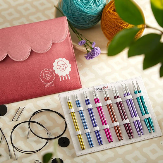 Zing Deluxe Interchangeable Circular Needle Set - KnitPro
4