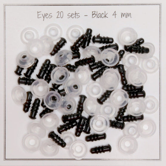 Safety Eyes - 4 mm (0.16 in) - Go Handmade
1