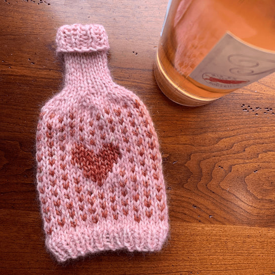 V Day Wine Bottle Sweater
3