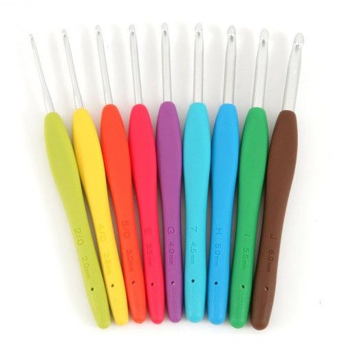 Amour Crochet Hook Set - 9 sizes - Clover
1