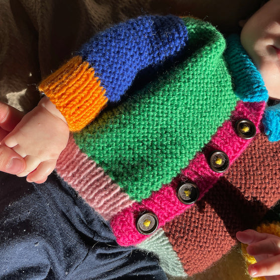 Ultra Easy Polo Cardigan Baby
3