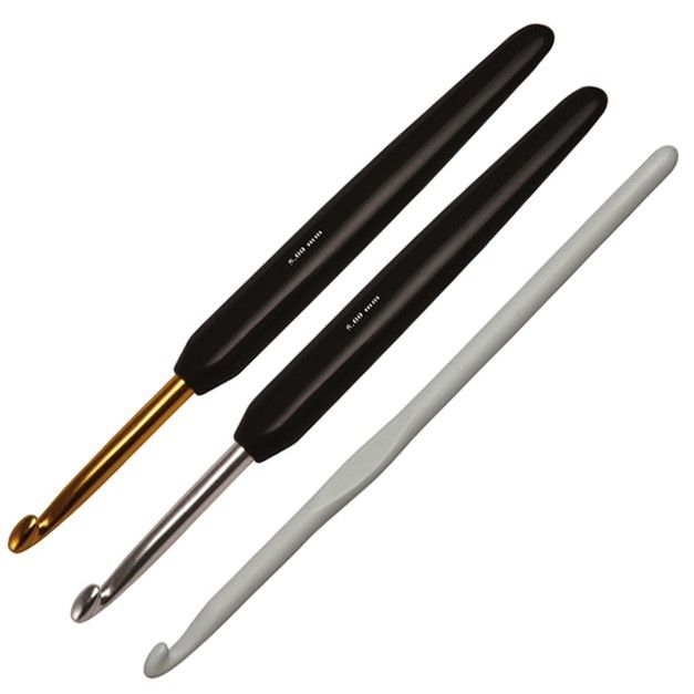 Uncinetto Per Maglia KnitPro 12 Mm: Alluminio Con Impugnatura Soft Grip - Foto 5