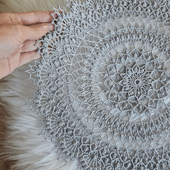 Amelie Textured Mandala - Doily
2
