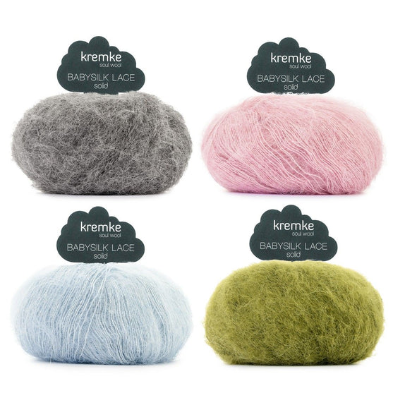 Baby Silk Lace Solid - Kremke Soul Wool
1