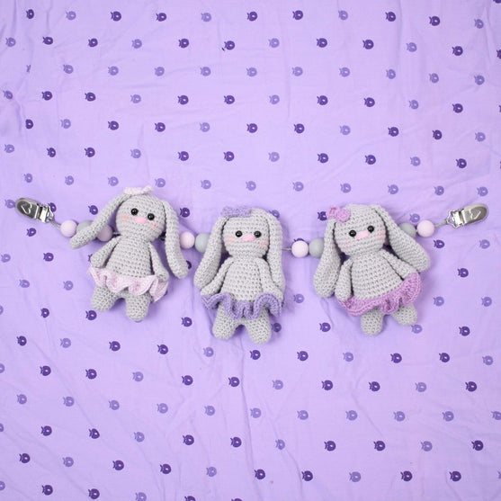 Baby Bunnies – Pram chain – Girls
2