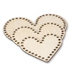 Basket Bottom - Heartshape - Hobbii
1