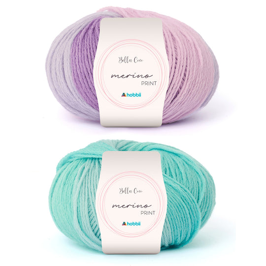 Bella Coco Merino Print - Hobbii