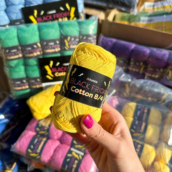 Black Friday Cotton 8/4 Color Pack (Limited Edition) - Hobbii
4
