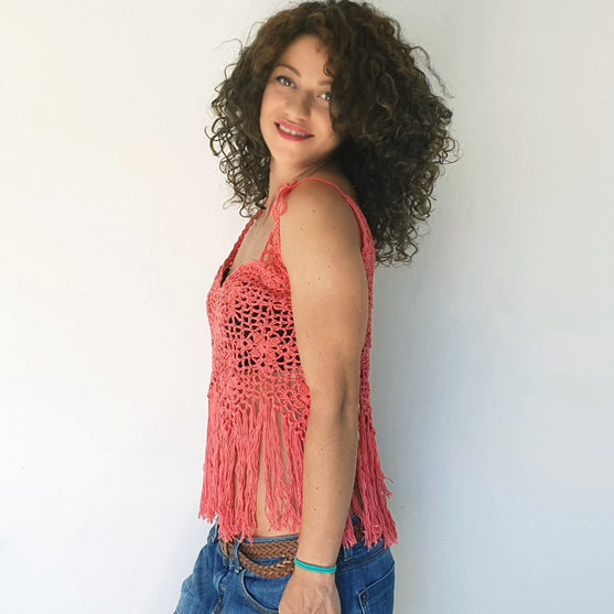 Bloom Fringe Top
2