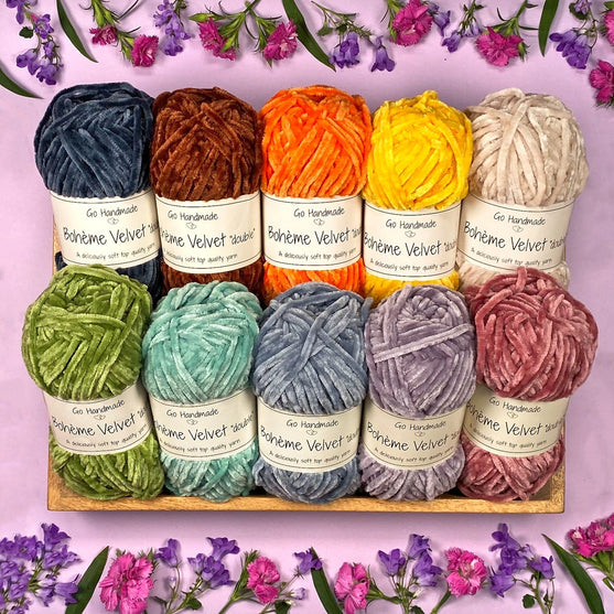 Bohème Velvet Double - Go Handmade
4