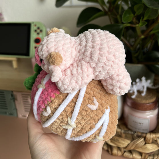 Cow on a Strawberry
3