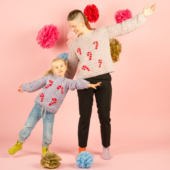 Candy Canes - Children’s Sweater
6