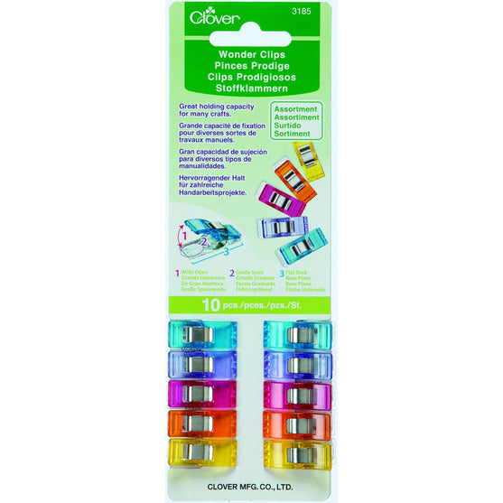 Wonder Clips - Assorted colours - Clover
2