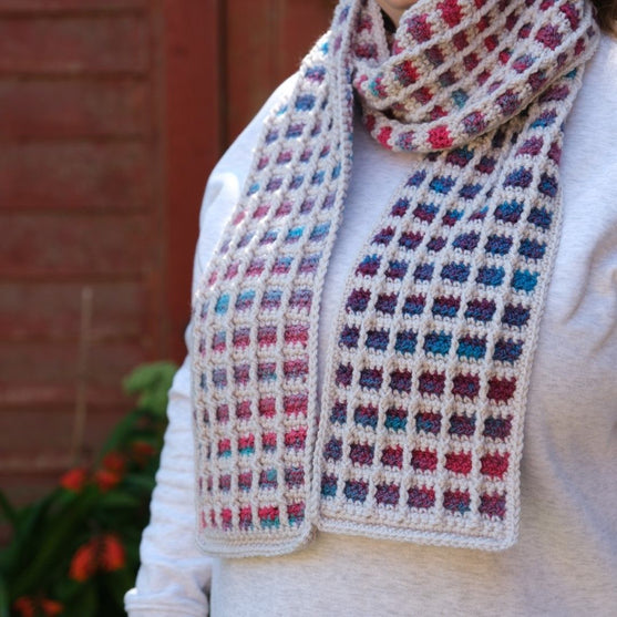 Neon Grid - Scarf
3