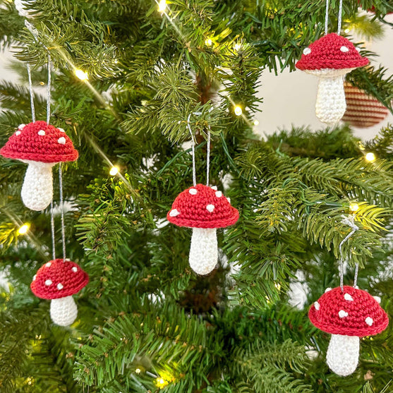 Topling Mushroom - Christmas decoration
2