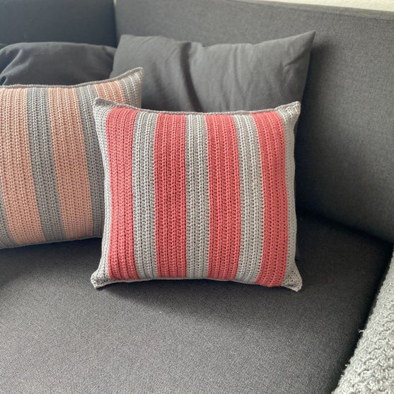 Cotton Stripes Pillow – Square
5