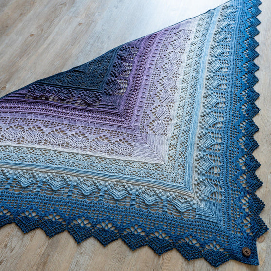 Frozen Iris - Shawl
3