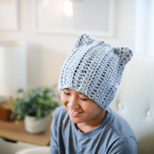 Chunky Cat - Hat - Crochet