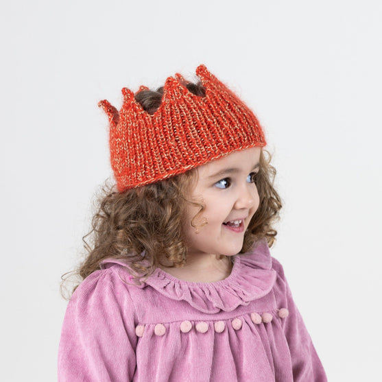Knitted Crown - Headband
4