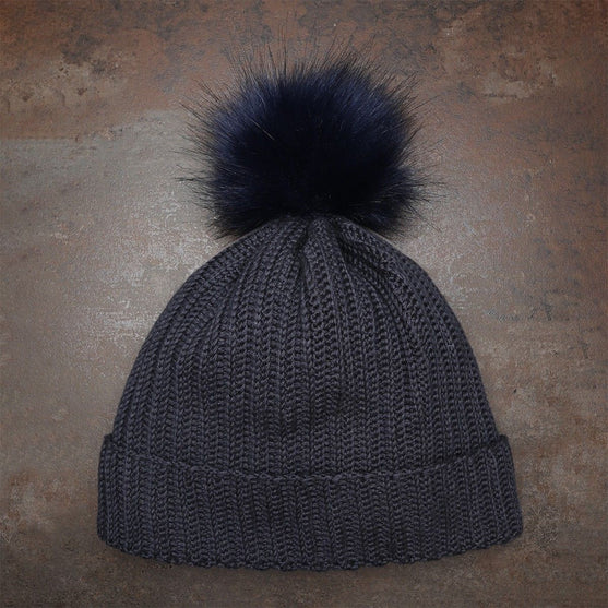 Pom Pom - Dark Blue - Go Handmade
3