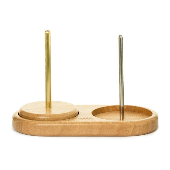 Duo Yarn Holder - Wooden - Hobbii
5