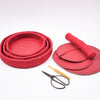 Decoration trays with round leather base - Christmas
8