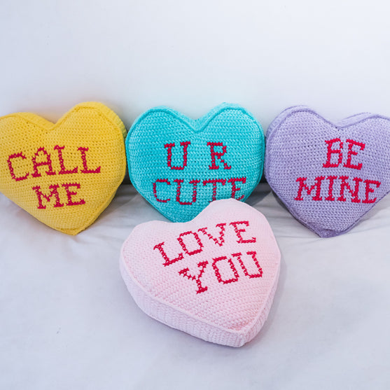 Candy Hearts - Pillow
1
