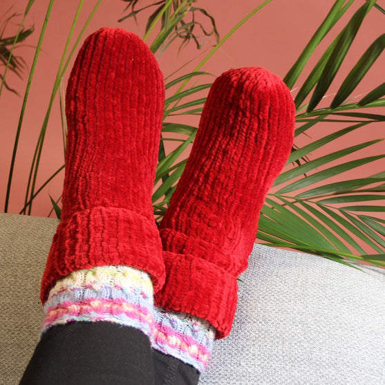 Sofa Socks - Knitted Socks
2