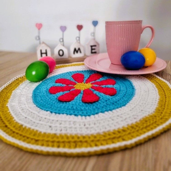 The Retro Flower - Table Mat
4