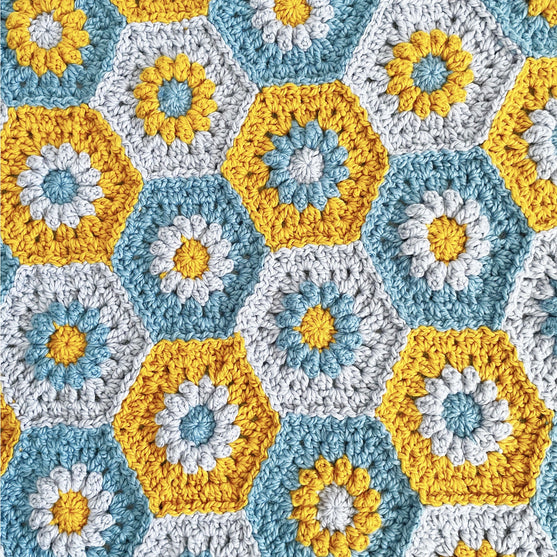 Oopsie Daisy Hexagon - Blanket
2