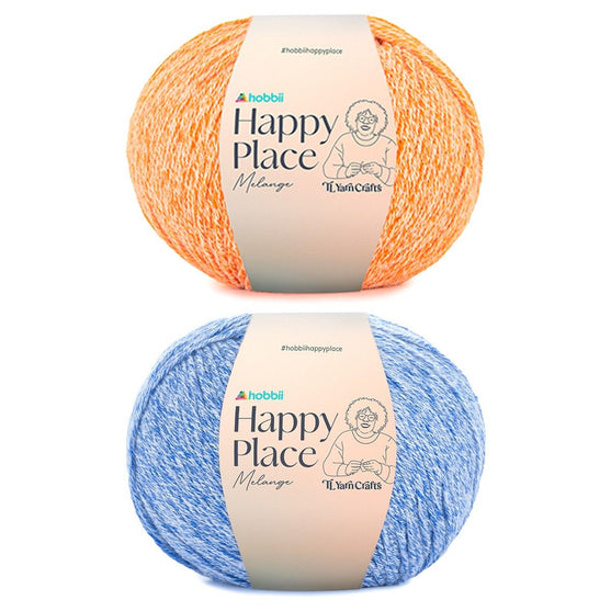 Happy Place Melange - Hobbii X TL Yarn Crafts
1
