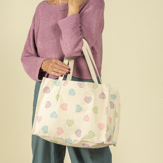 Canvas Drawstring Shopper - Hobbii
4
