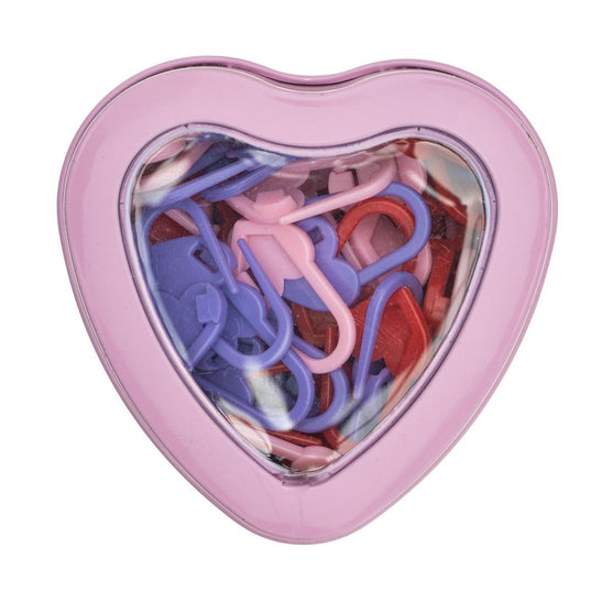 Box of Stitch Markers - Hearts - Hobbii
3