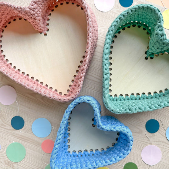 Basket Bottom - Heartshape - Hobbii
4