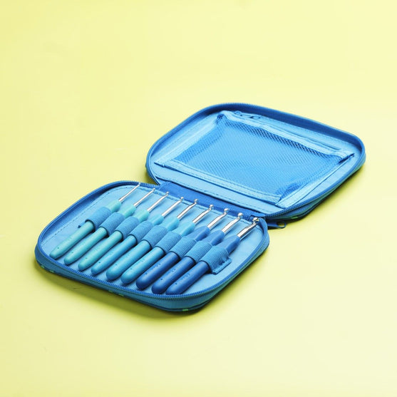 Easy Touch Crochet Hook Set - Lagoon - 9 sizes - Hobbii
2