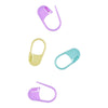 Jumbo Stitch Markers w. lock - Hobbii
2