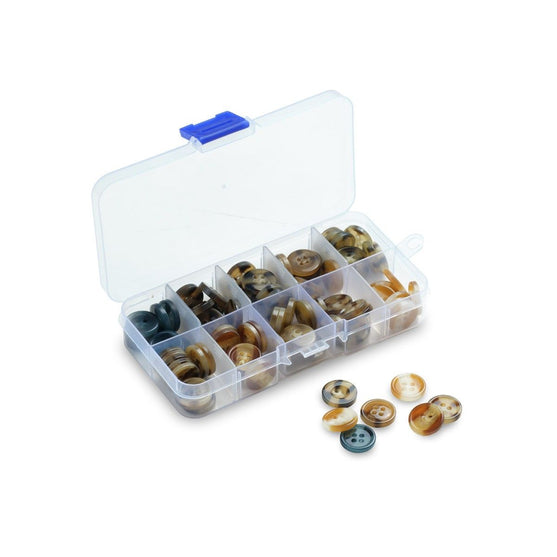 Buttons in a Box - Brown - Hobbii
1